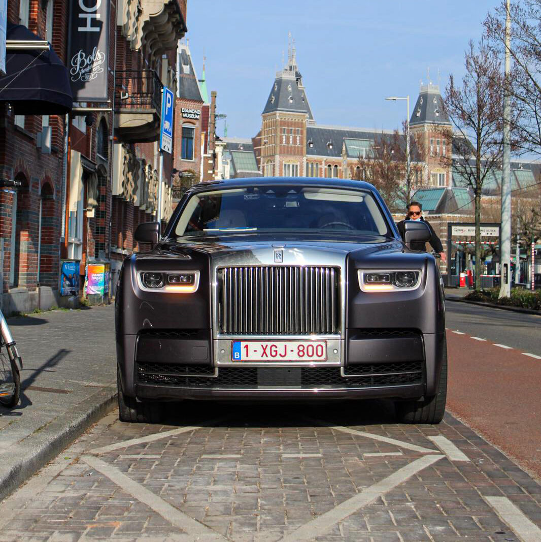 Rolls Royce Phantom gespot Amsterdam Zuid