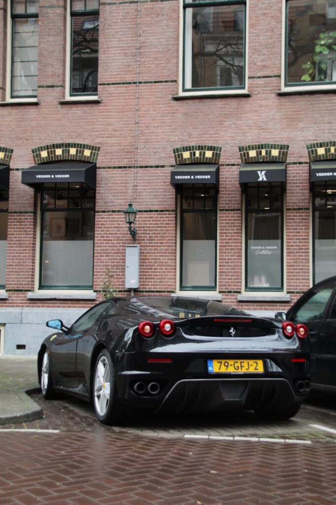 Prachtige Ferrari F430 gespot Amsterdam 