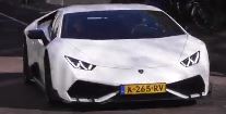 Geluid Lamborghini Huracan in de PC Hooftstraat [video]