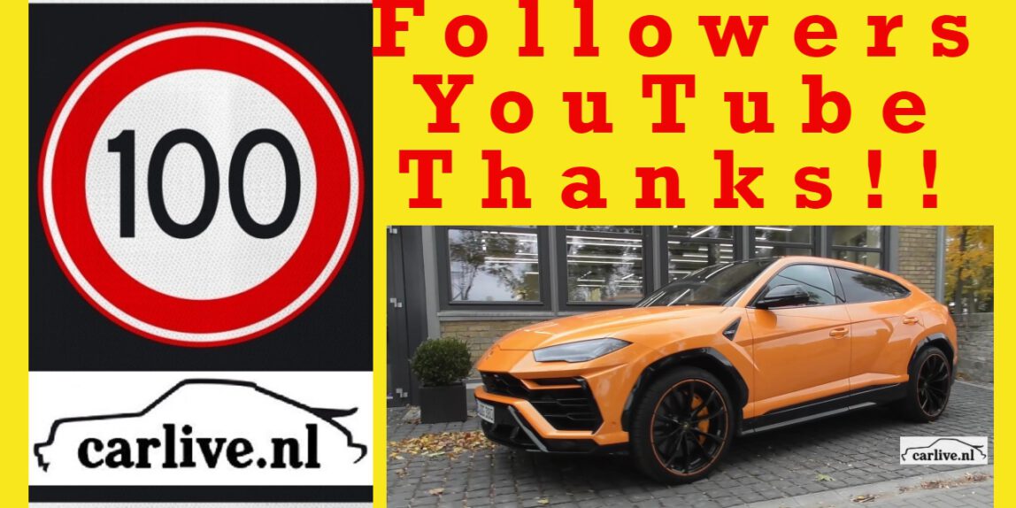 100 followers carlive youtube