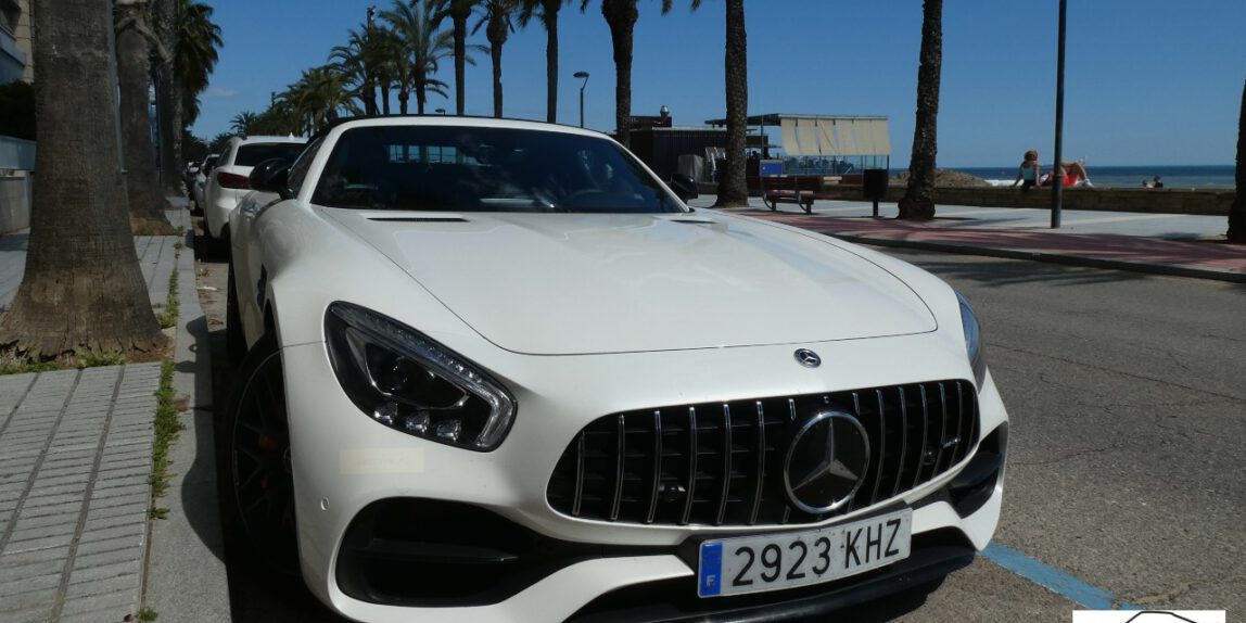 Mercedes GTC strand Salou