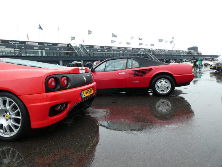 Ferrari 360 en Mondial cabrio