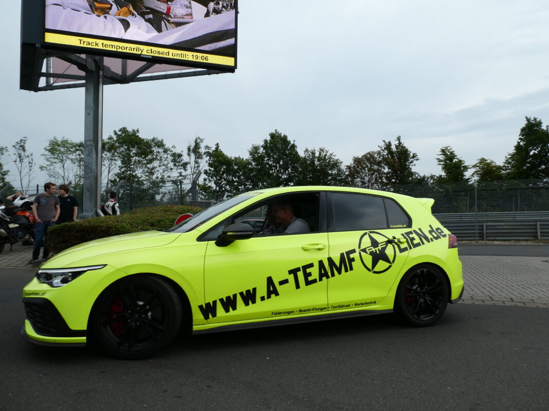 foto VW Golf Nordschleife