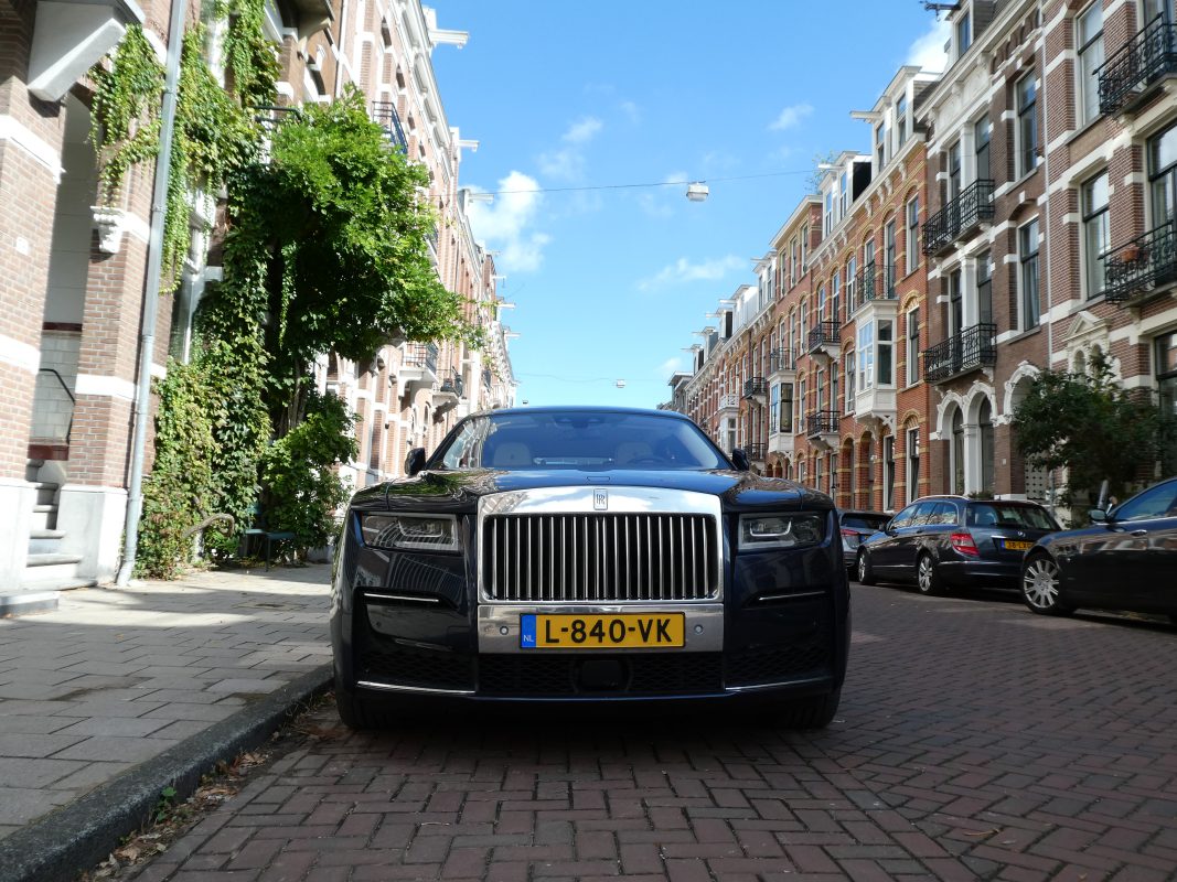 Mooie foto's : auto's in Amsterdam carlive rolls royce