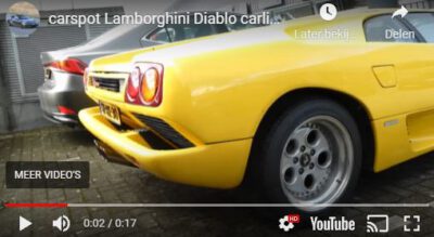 Carspot Lamborghini Diablo [carspot video Utrecht]